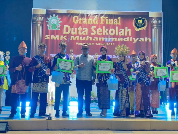 SELAMAT ATAS TERPILIHNYA DUTA SEKOLAH SMK MUHAMMADIYAH PAGARALAM TAHUN 2025.