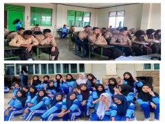 KEGIATAN SENAM SEHAT JURUSAN DKV & MPLB DAN PEMBINAAN DI KELAS JURUSAN TJKT & AKL