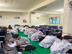 UJI KOMPETENSI KEAHLIAN JURUSAN DESAIN KOMUNIKASI VISUAL SMK MUHAMMADIYAH PAGARALAM DI UJI LSP SMKN 2 LAHAT